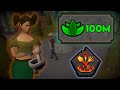 I banked over 100m herblore xp already 2