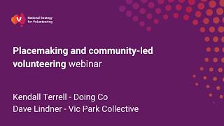 Community-Led Volunteering and Placemaking | Doing Co. webinar