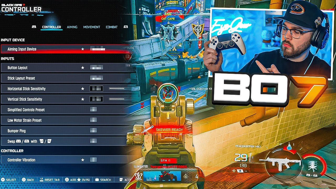 Новые *ЛУЧШИЕ* НАСТРОЙКИ в BLACK OPS 7! 🎮👑 (Лучшие настройки контроллера)