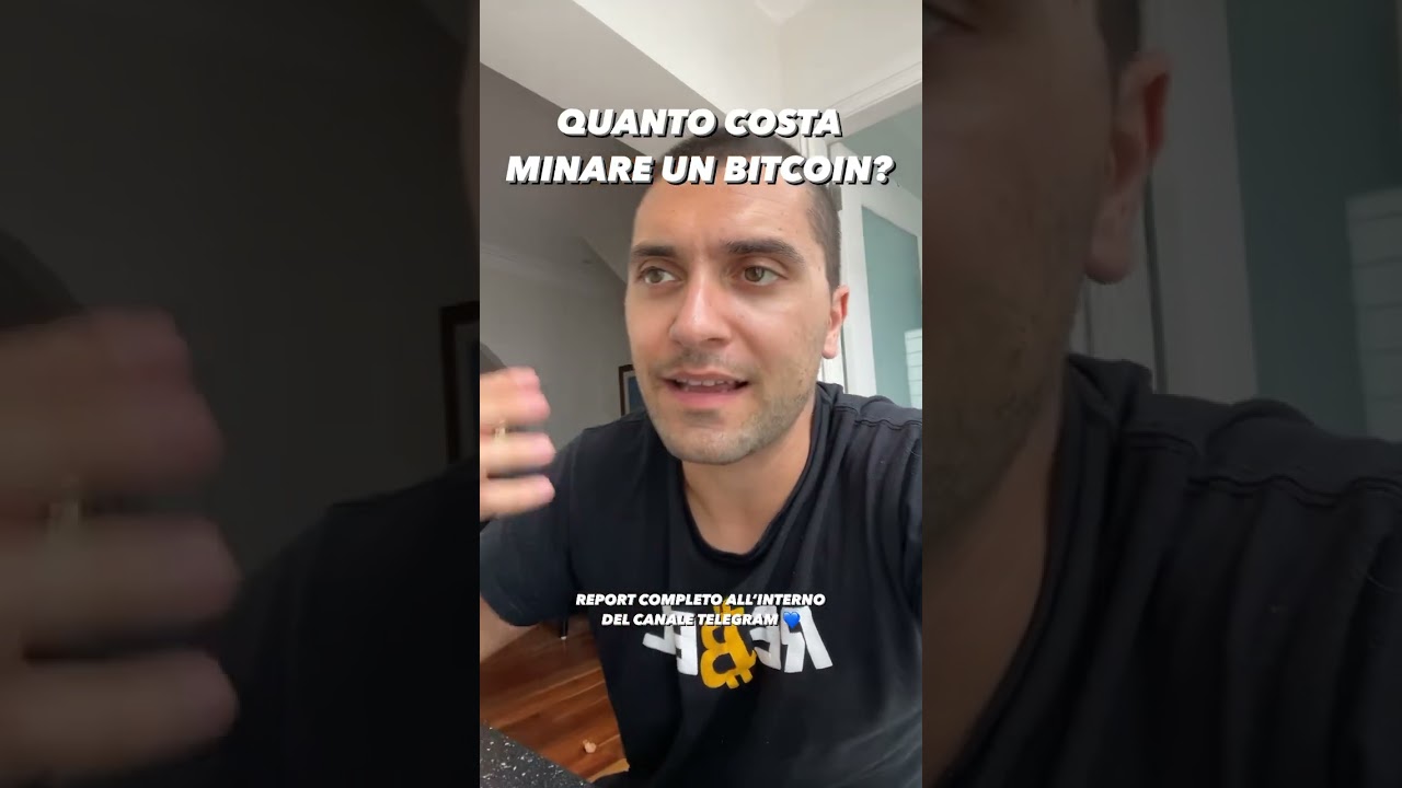 HOW MUCH DOES IT COST TO MINE A #BITCOIN? - YouTube