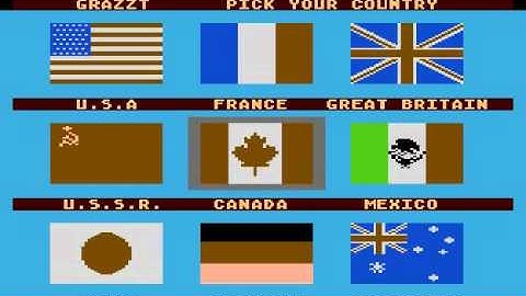 Atari 8bit Memories - Summer Games & Major League Hockey