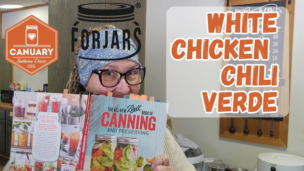 Консервирование белого куриного чили верде под давлением | Canuary