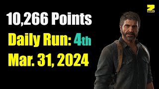 No Return (Grounded) - Daily Run: 4th Place as Joel - The Last of Us Part II Remastered