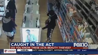 CAUGHT IN THE ACT: MPD says suspects stole more than $5,000 of Ulta products