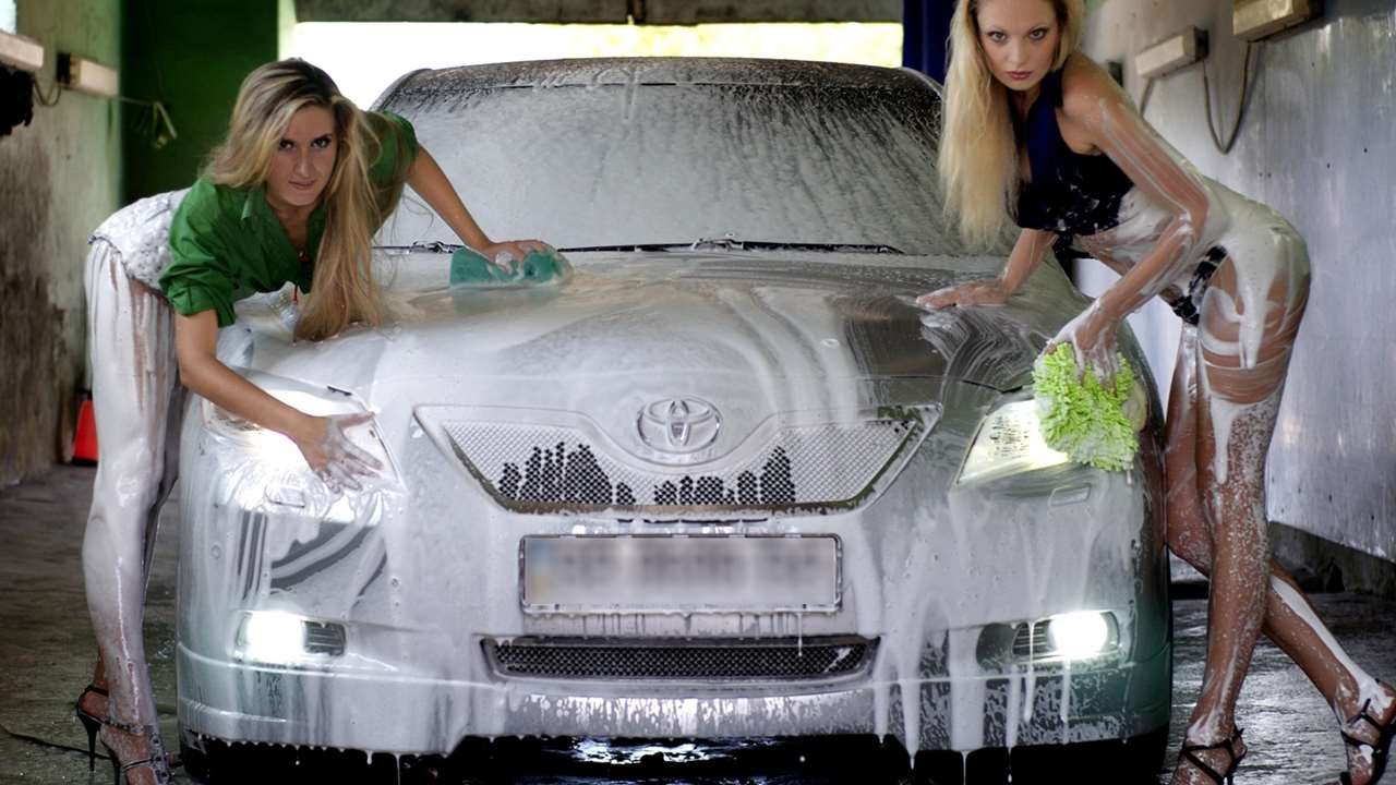2276. Girls & Car Wash [RUSSIAN SUPER AUTO] YouTube