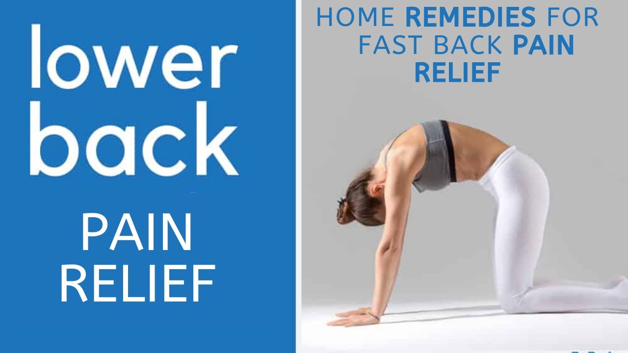 Back Pain stretches for Relief. Fast back