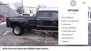 2018 Chevrolet Silverado 3500HD High Country UsedNew or Used 19257A