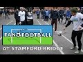 Fanofootball visits stamford bridge playing football with fans chelsea v stoke city