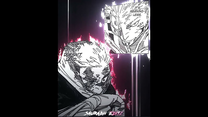 Itadori Yuuji’s Domain Expansion - Jujutsu Kaisen Chapter 264 [ Manga Edit ] #jjk #sukuna #yuuji