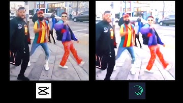 Hướng dẫn edit giật giật bằng app Capcup và Alight Motion.