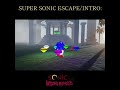 SUPER SONIC SOLO ESCAPE INTRO OUTCOME MEMORIES Shorts