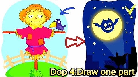 Dop 4:Draw one part 4 Funny Level 142-200 All level Answer Solution