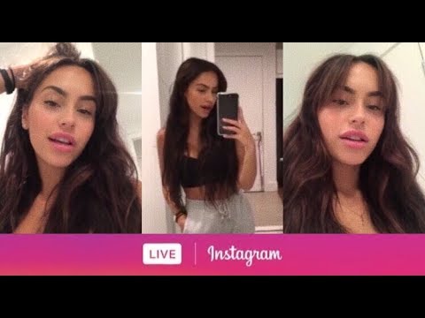 Claudia Tihan via Instagram Live. (June 14, 2018) - YouTube