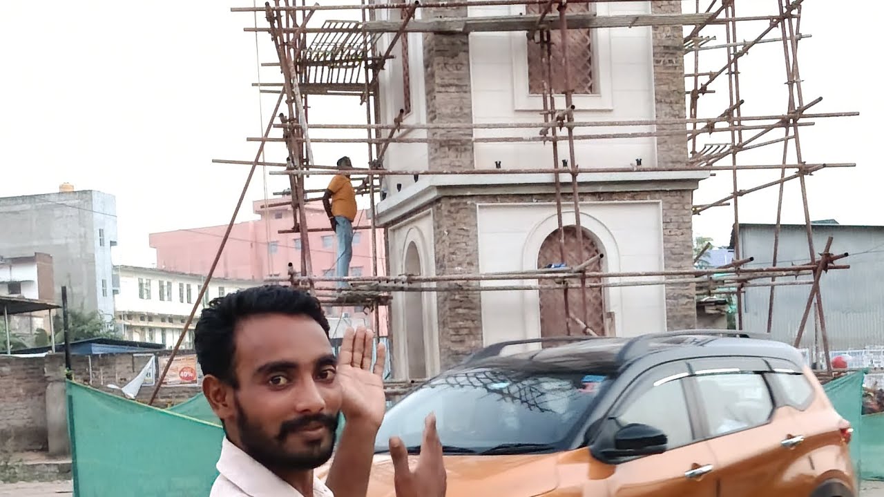 बिहार शरीफ में घंटाघर (Clock tower) का हो रहा तेजी से निर्माण #biharsharif #vlog