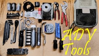 ADV KLR 650 Tool Kit for Adventure motorcycling Part 1