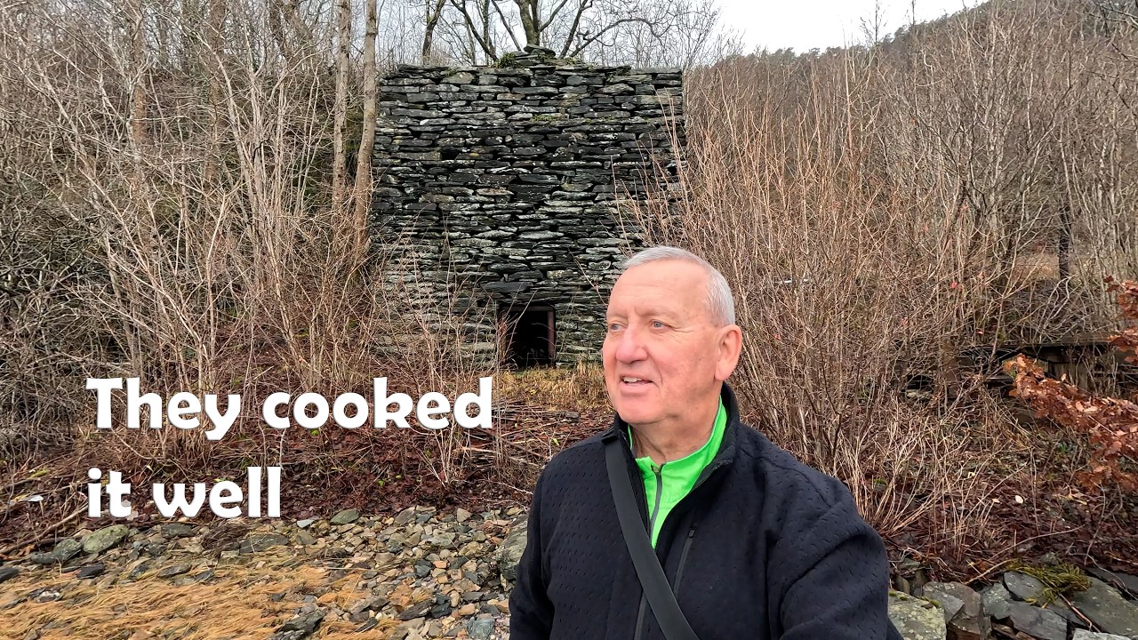 Онархейм и старая печь для обжига известняка во Флакке