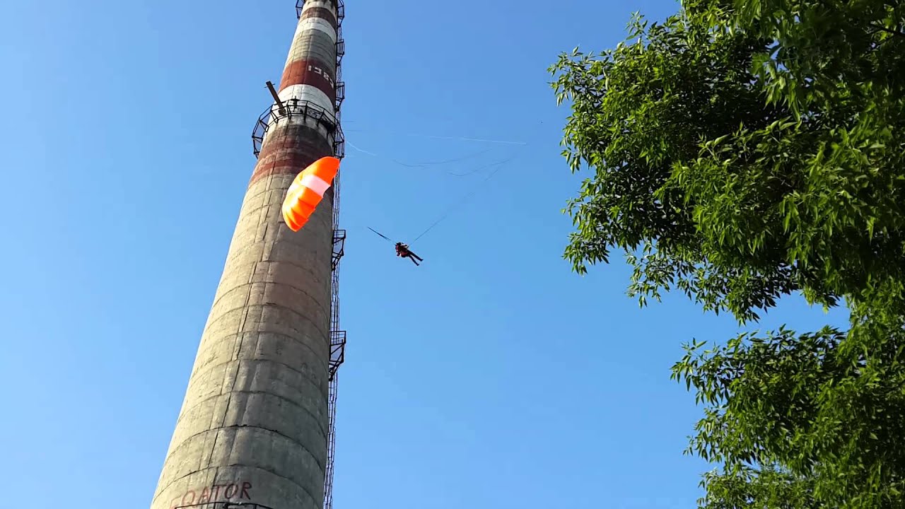 🪂 Первая в России тренировка по реальному применению спасательного парашюта на параплане