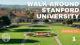 Stanford University Campus Tour (Part 1): Summer Serenity