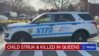Boy hit, killed by truck in Queens: NYPD