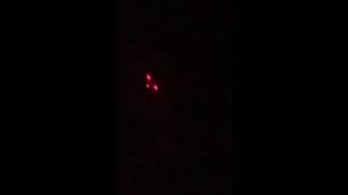 Triangular UFO Over Texas As Three Red Lights Seen Over Motorway!