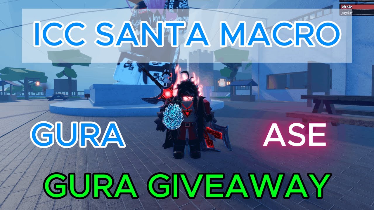 (GPO SANTA MACRO) InformaalTask Gura ASE Method (Giveaway)