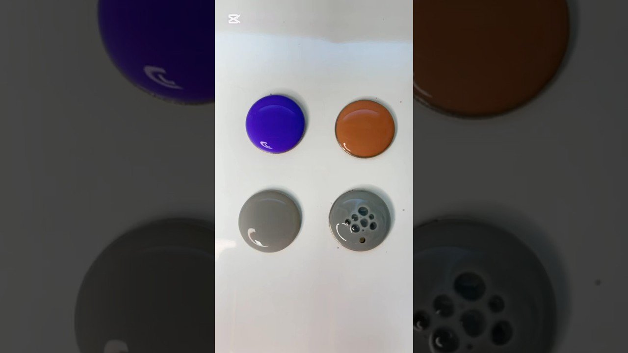 Smooth Glossy Color Pins Display | Modern Minimal Badge Collection 