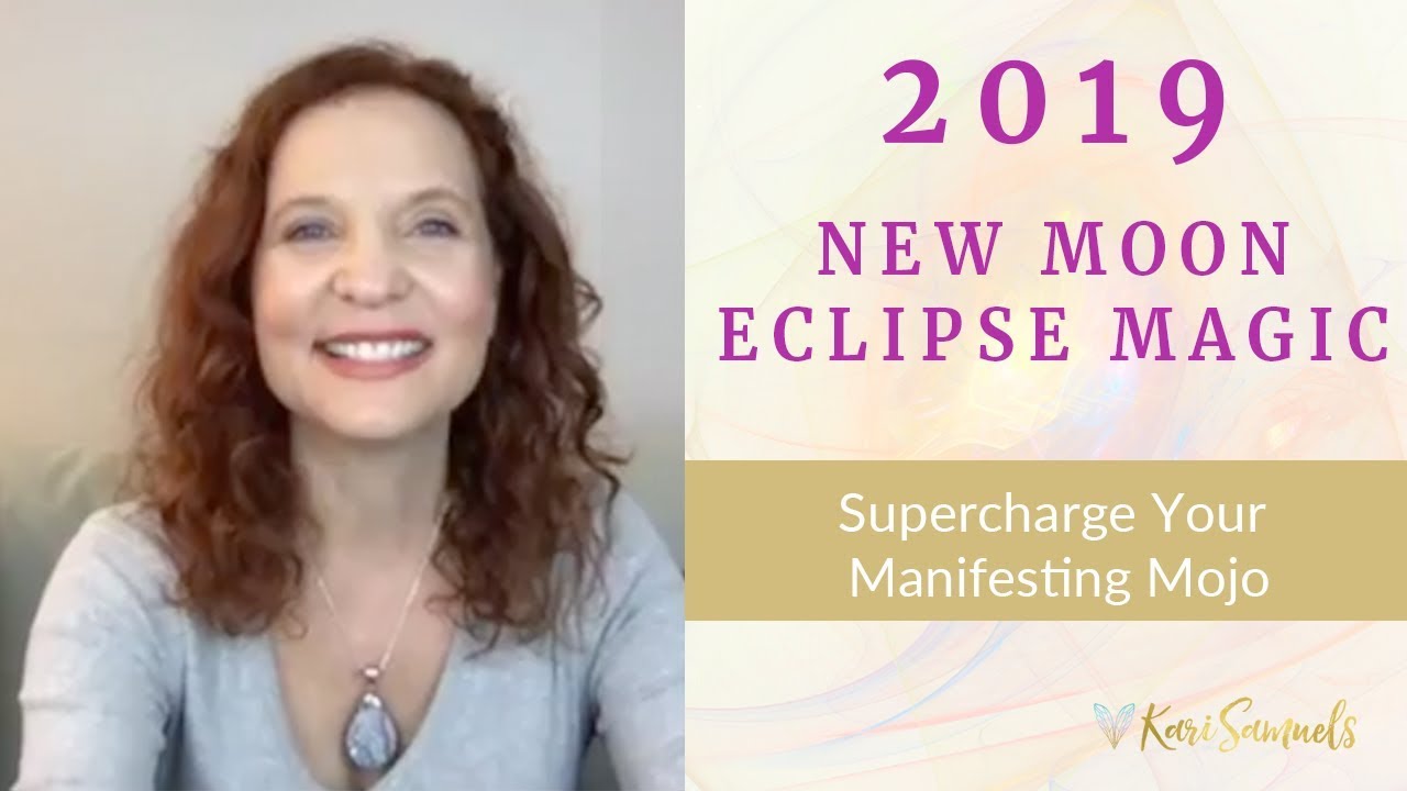 New Moon Eclipse Magic - Manifest Your Heart's Desires - YouTube