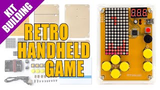 Building a retro handheld game kit [LIVE]