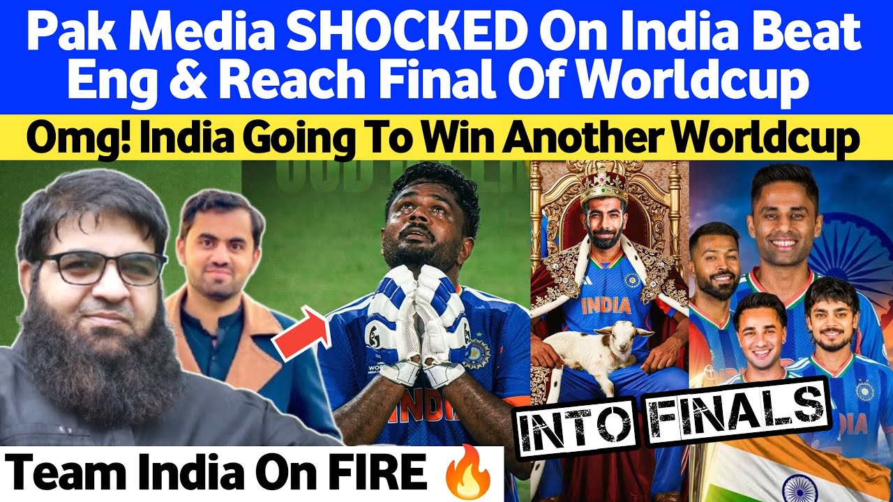 Pak Media SHOCKED On India Beat England & Reach Another Final Of Worldcup | Unbelievable Cricket 🔥