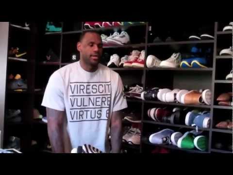 lebron james sneaker collection