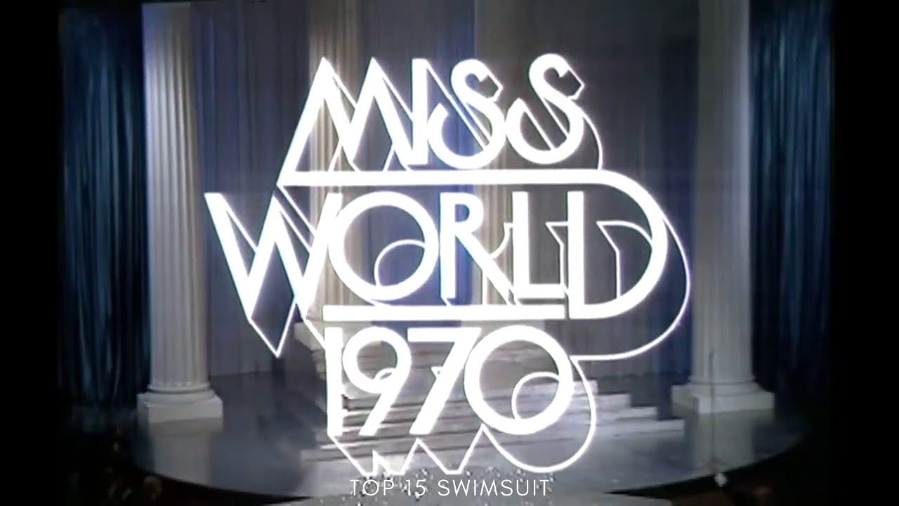 MISS WORLD 1970 Top 15 Swimsuit