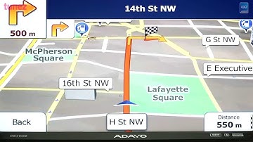 North America (USA & Canada) iGO Primo GPS software with TomTom map operating on Tunez double-DIN