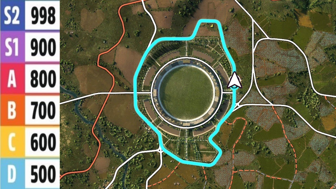 Forza Horizon 5 Rivals - Estadio Circuit Best Lap with All Classes - Top 1% - NO Assists !