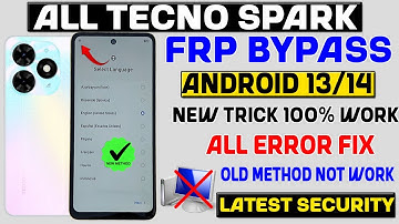 Tecno Spark 20C FRP Bypass New Security 2025 Without PC | Share Article Not Open 