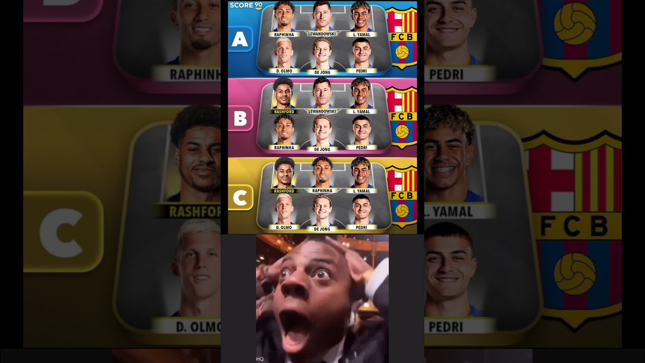 How Should Barcelona Lineup After Signing Rashford 