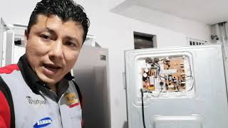 Cómo interpretar destellos de led en tarjeta main refrigerador Samsung