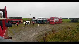 Arriving At Gore Cross Bus Station During The Imber Bus Rally