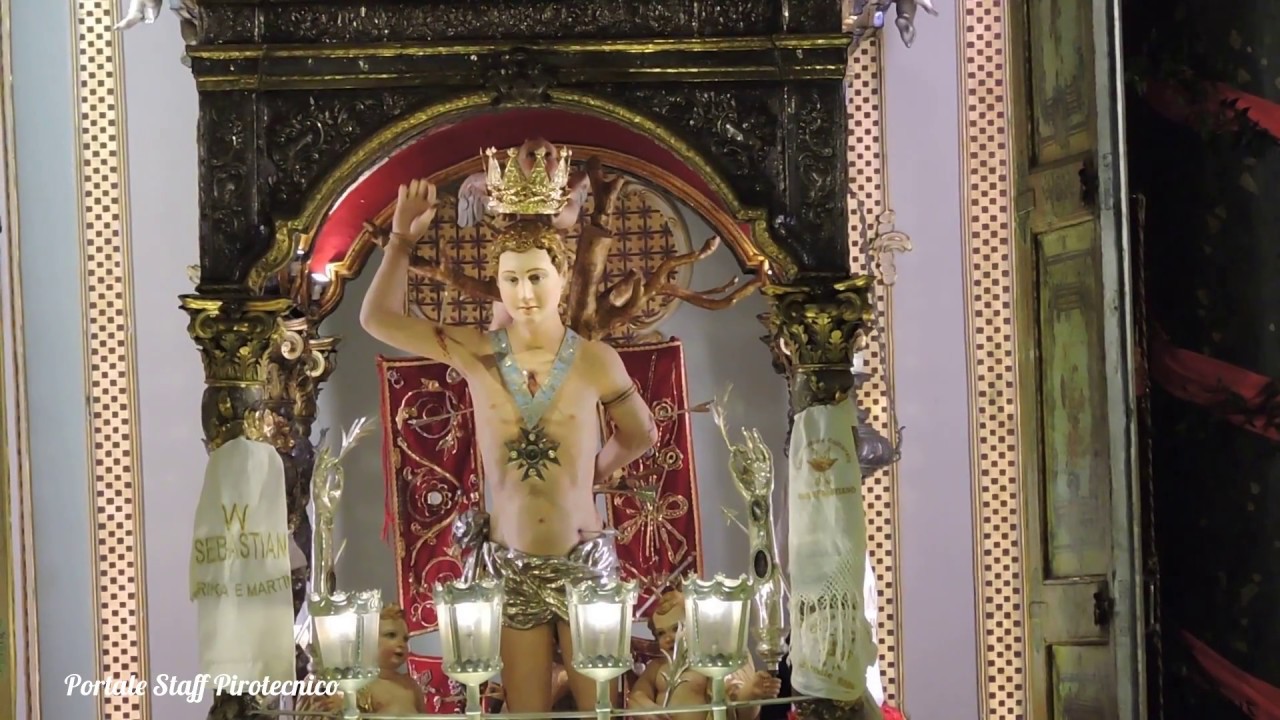 Tra Canti e Preghiere Svelata 2017 del Simulacro di San Sebastiano Martire Compatrono di Acireale