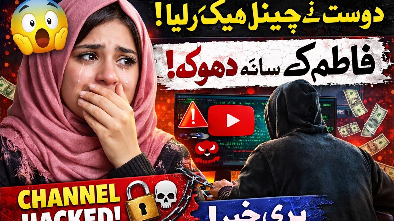 Shocking! Fatima Faisal  YouTube Channel Hacked by Close Friend 😱