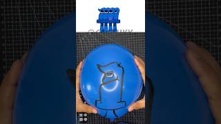 I made Sprunki OC 1 (fromNumber Lore) out of Balloon #sprunki #diyballoon