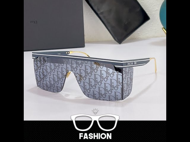 Sunglasses DIORCLUB M1U Blue Dior Oblique Mask Sunglasses  display picture 3