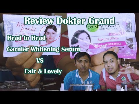 ONE BRAND SKINCARE GARNIER SAKURA WHITE + PRAKTEKIN STEP SKINCARE PAGI & MALAM. 