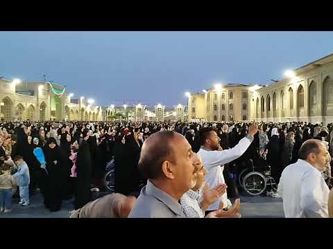 دعا قبل از نماز مغرب در حرم مطهر امام رضا علیه السلام