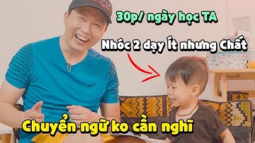 Cách Mình Dạy con Song Ngữ Anh-Việt trong 2 năm