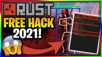 RUST HACK 2021 February FREE DOWNLOAD  RUST CHEAT  RUST HACKS Aimbot  Esp  Silent AIM