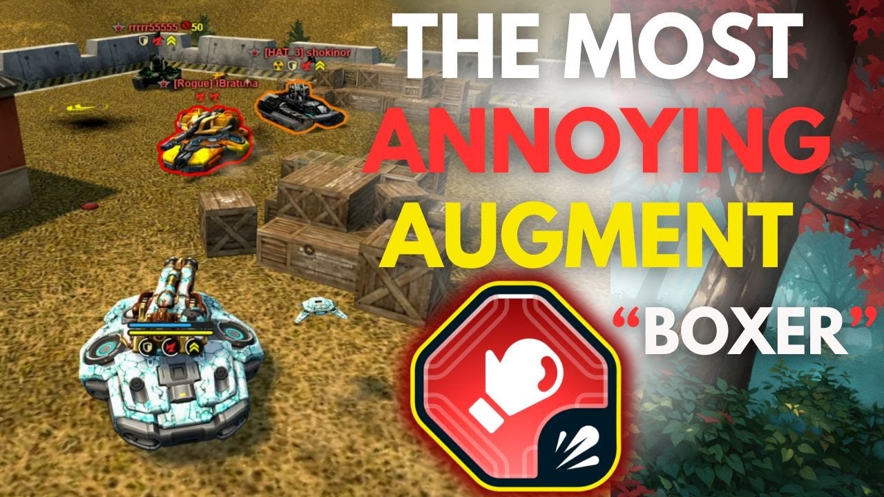 Hammer's Boxer Augment is too OP in Tanki Online