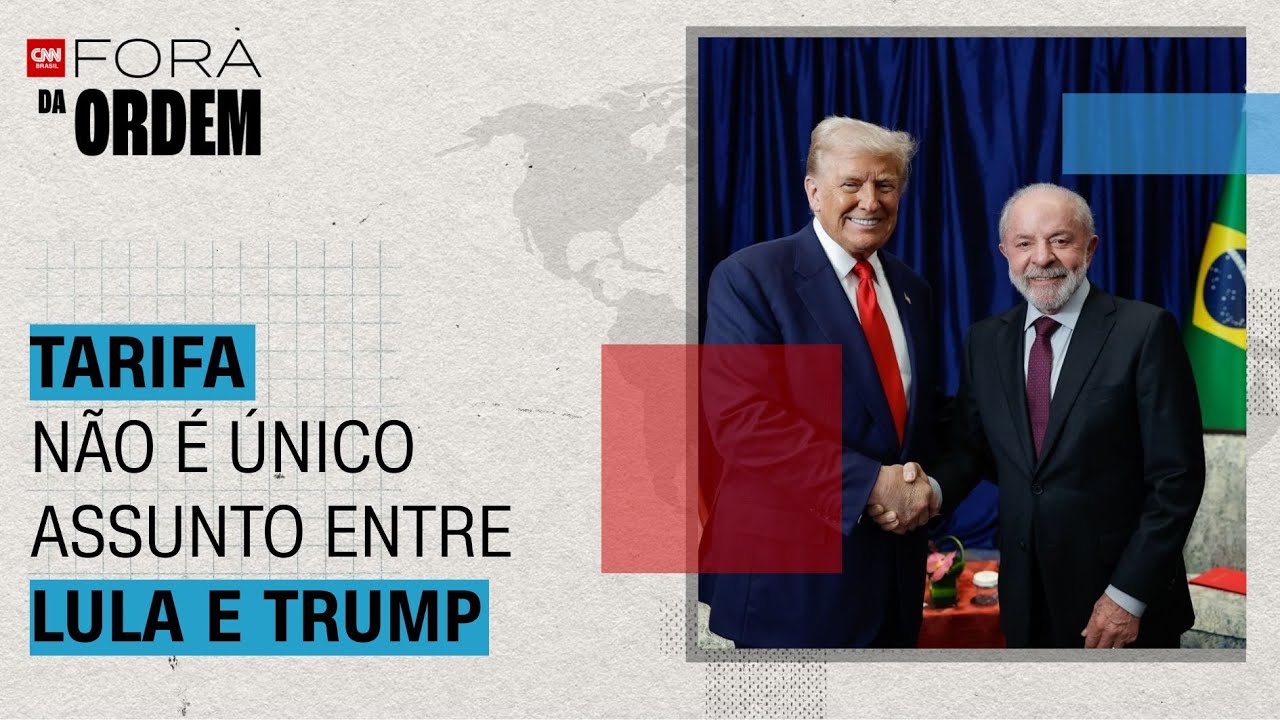 Trump e Lula: tarifa não é o único assunto entre Brasil e EUA, diz Américo | Fora da Ordem