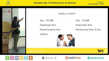 ES2015+ code in production: Reality or Myth by Lilit Tadevosyan (Arm) | JS Conf Armenia 2018