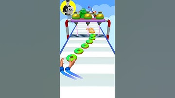 Cake Stack Run Gameplay | Level 6 New Play Win #shorts #funny #ytshorts