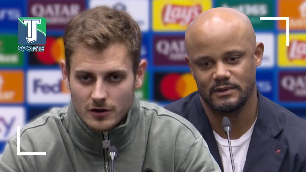 Vincent Kompany und Josip Stanisic über den Druck von Bayern München gegen Atalanta